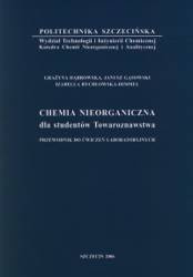 Chemia nieorganiczna dla studentów towaroznawstwa