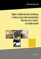 Wpływ wydłużenia dnia świetlnego w okresie ciąży norki amerykańskiej (Mustela vision, Schreb.) na wyniki rozrodu