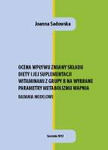 Ocena wpływu zmiany składu diety i jej suplementacji witaminami z grupy B na wybrane parametry metabolizmu wapnia. Badania modelowe